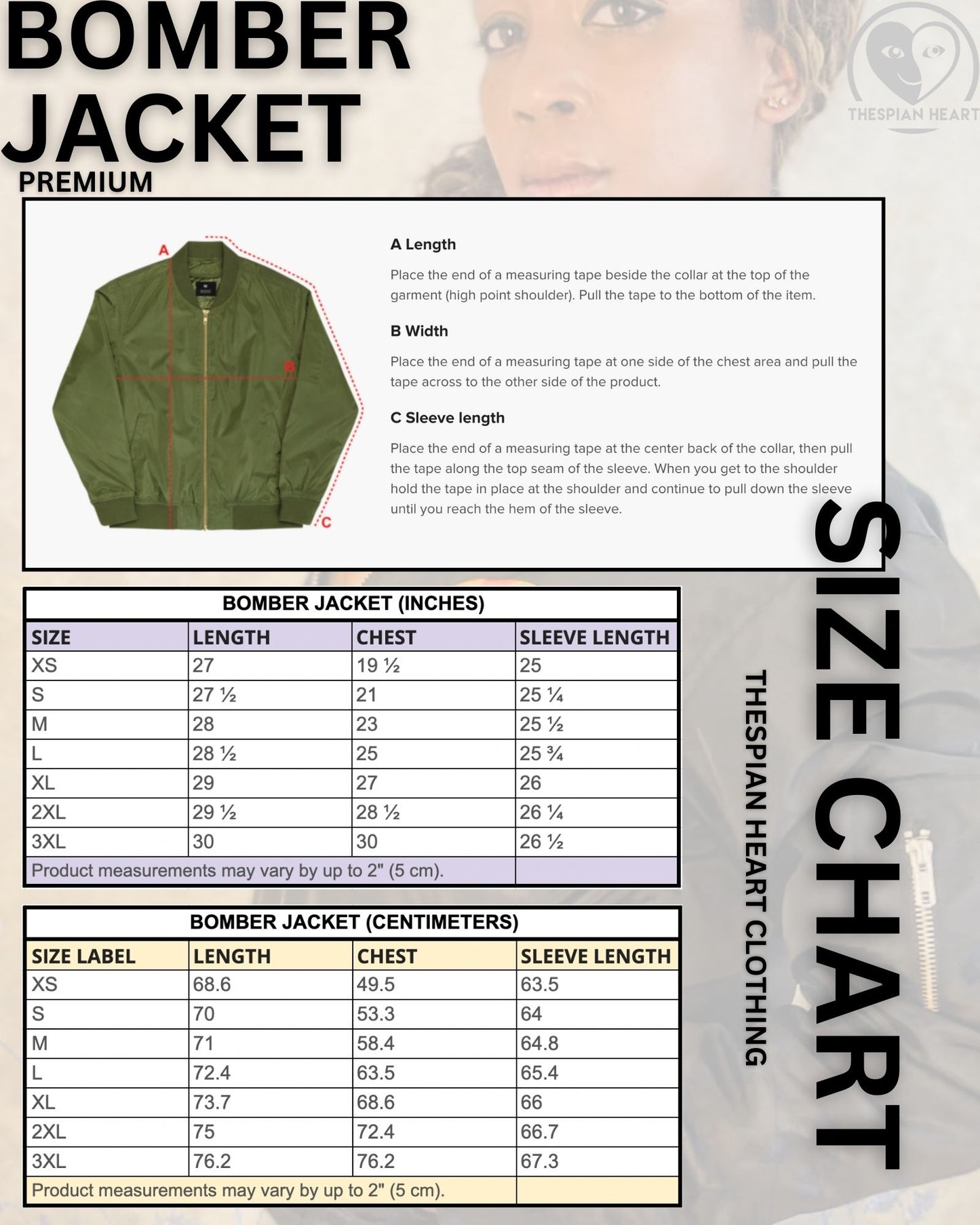 Unlimited Premium recycled bomber jacket