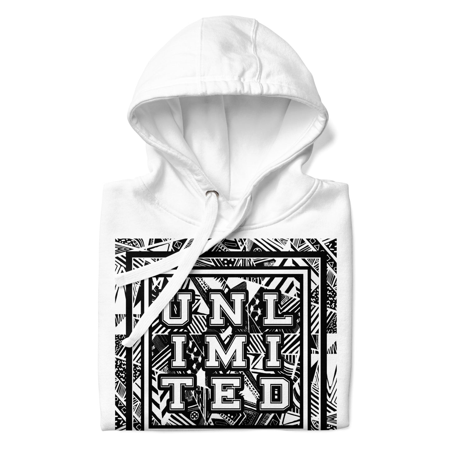 Unlimited - Sleeves Printed Premium Unisex Hoodie