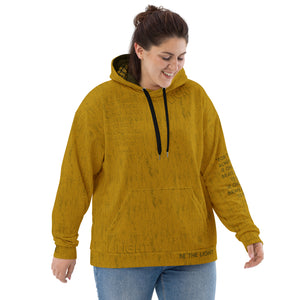 Be The Light Yellow Sweatshirt - All-Over Print Unisex Hoodie