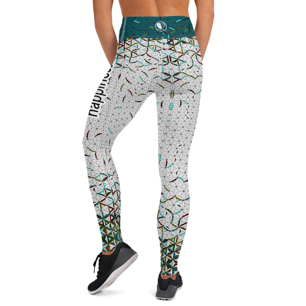 Choose Happiness - Yoga Running Workout Leggings