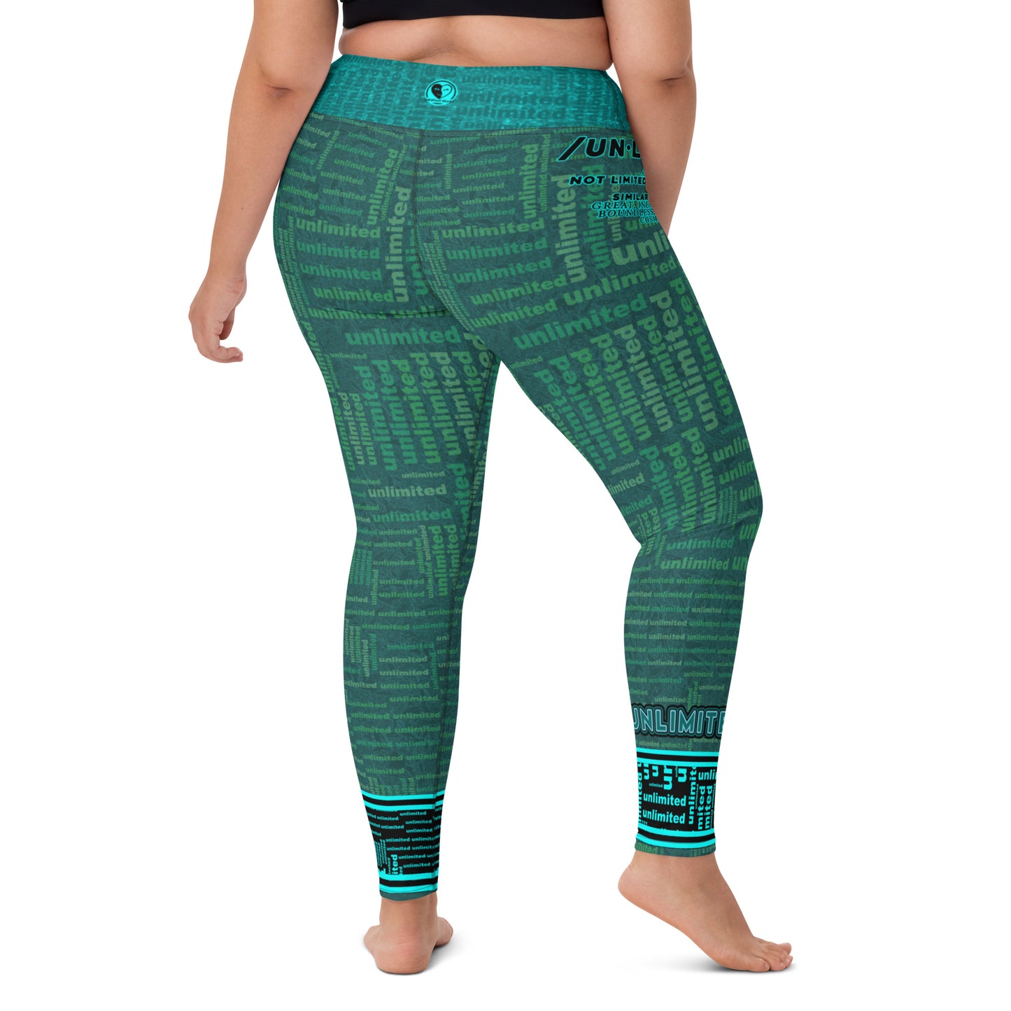 Unlimited Green - Yoga Running Lounging Leggings