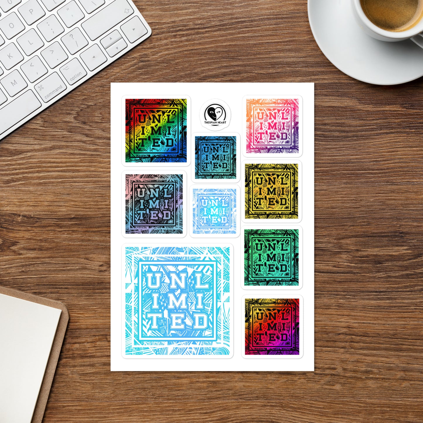 Unlimited - 9 Sticker Sheet
