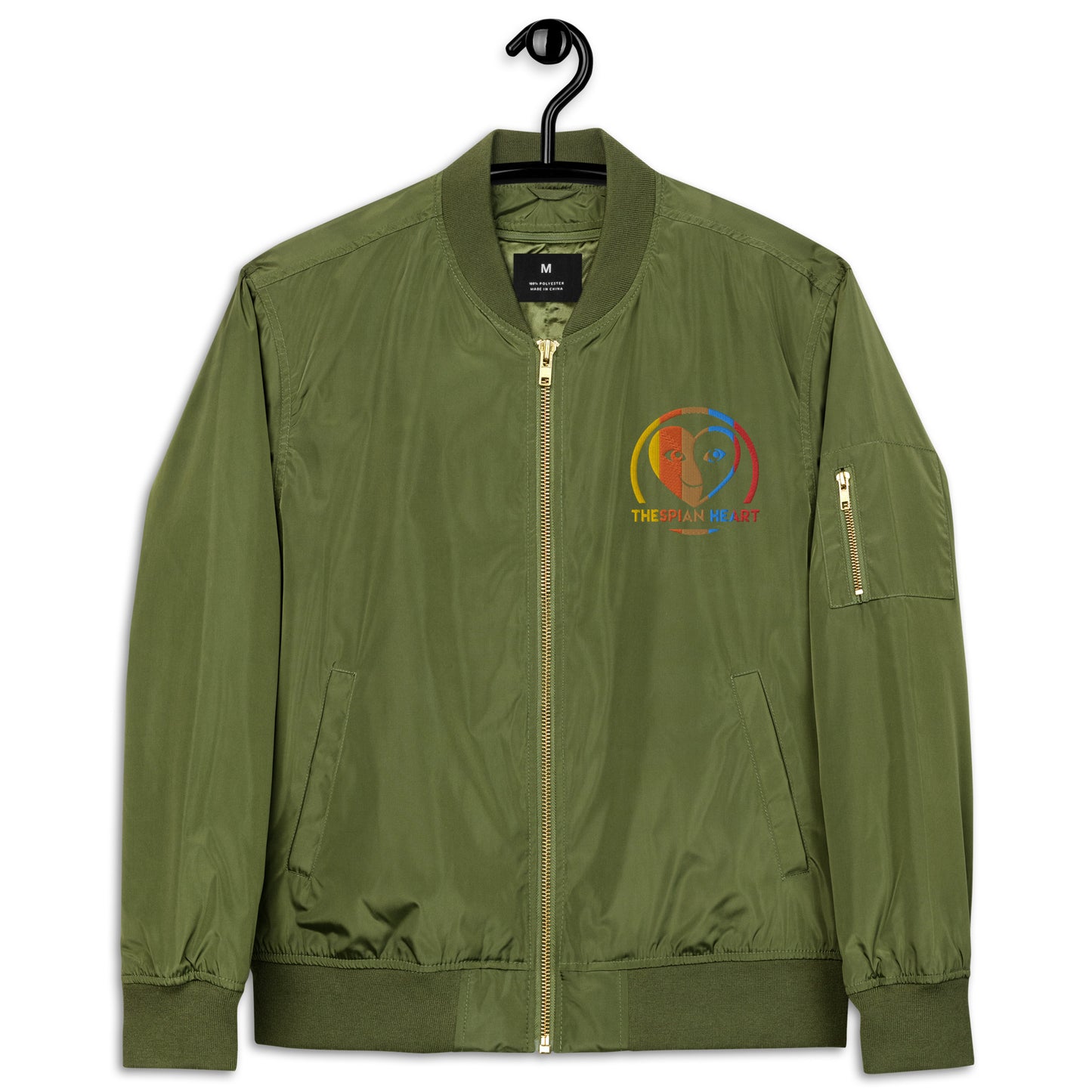 #Actorlife Embroidered Premium Recycled Bomber Jacket