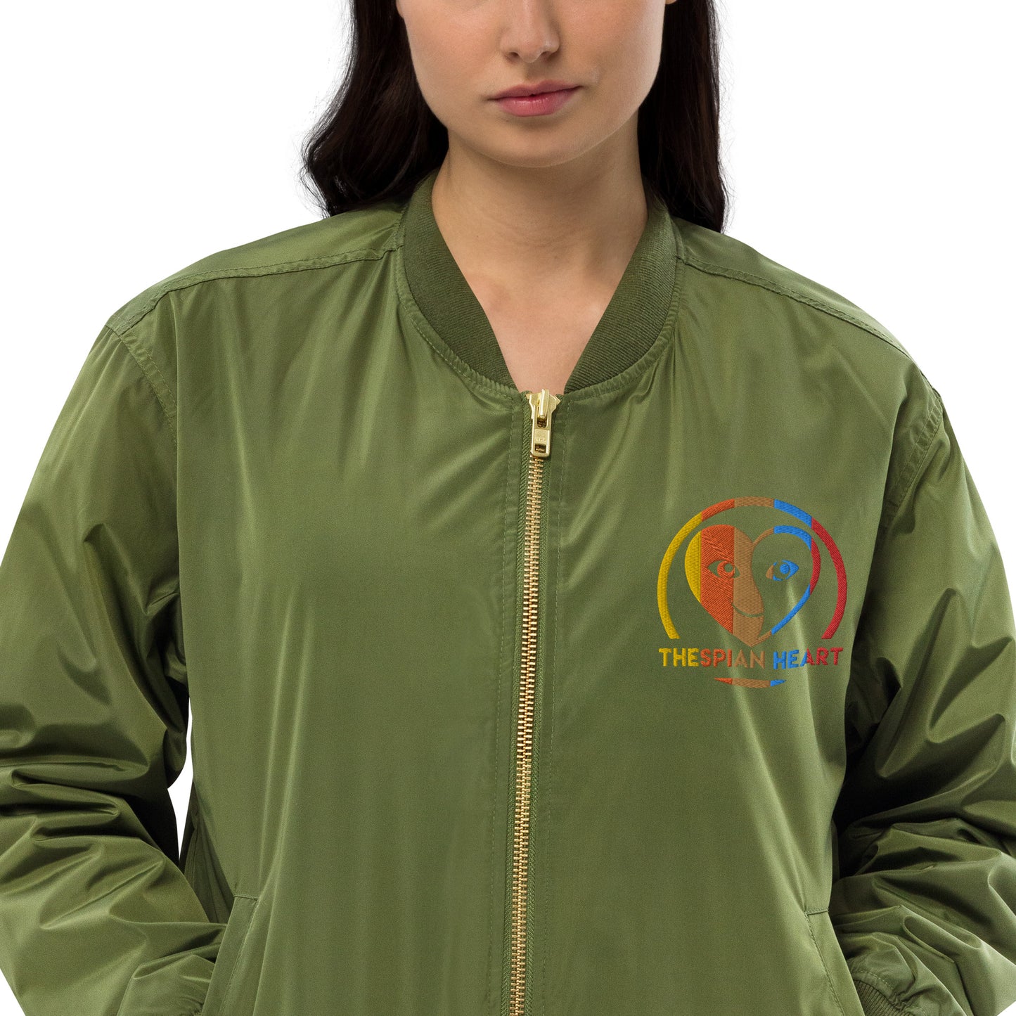#Actorlife Embroidered Premium Recycled Bomber Jacket