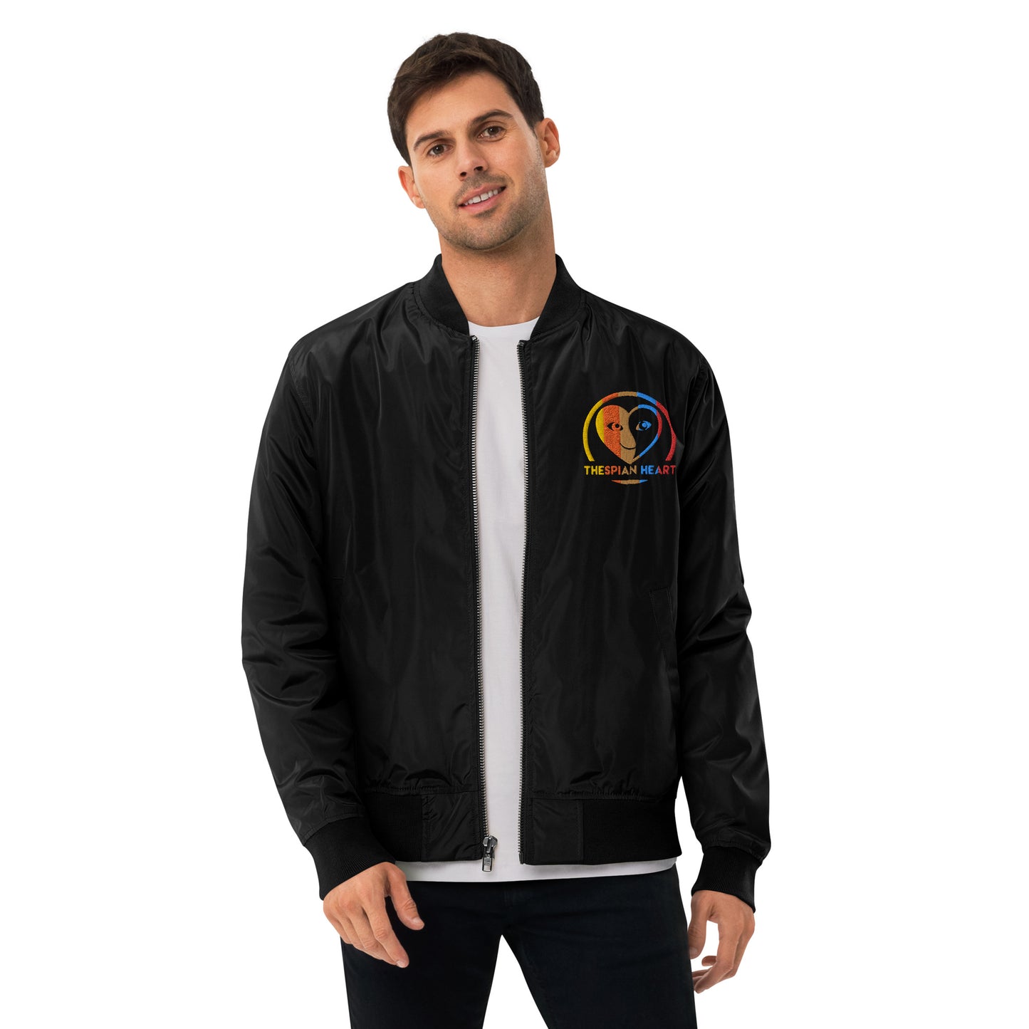 #Actorlife Embroidered Premium Recycled Bomber Jacket