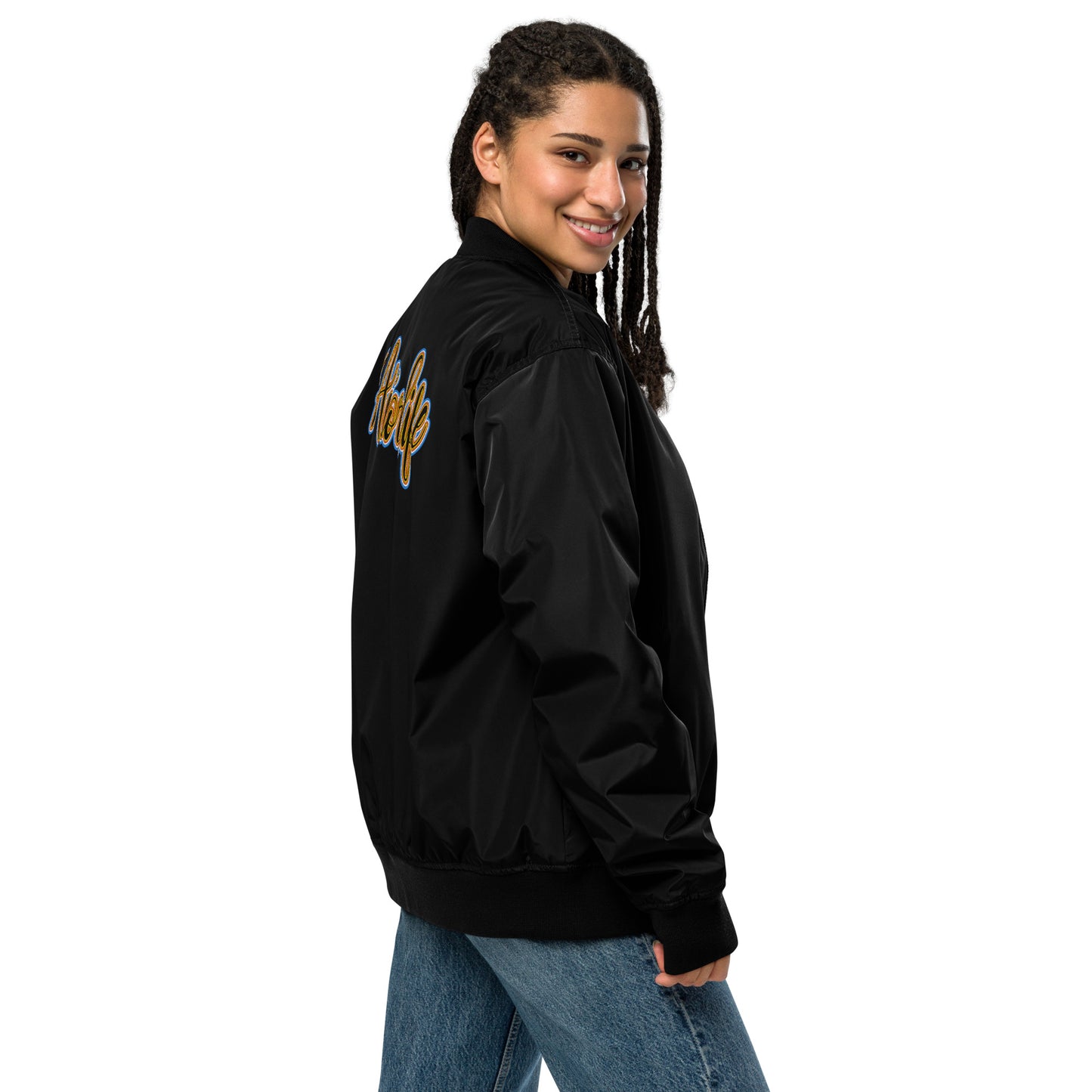 #Actorlife Embroidered Premium Recycled Bomber Jacket