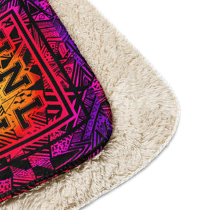 Unlimited Colorful - Sherpa Blanket