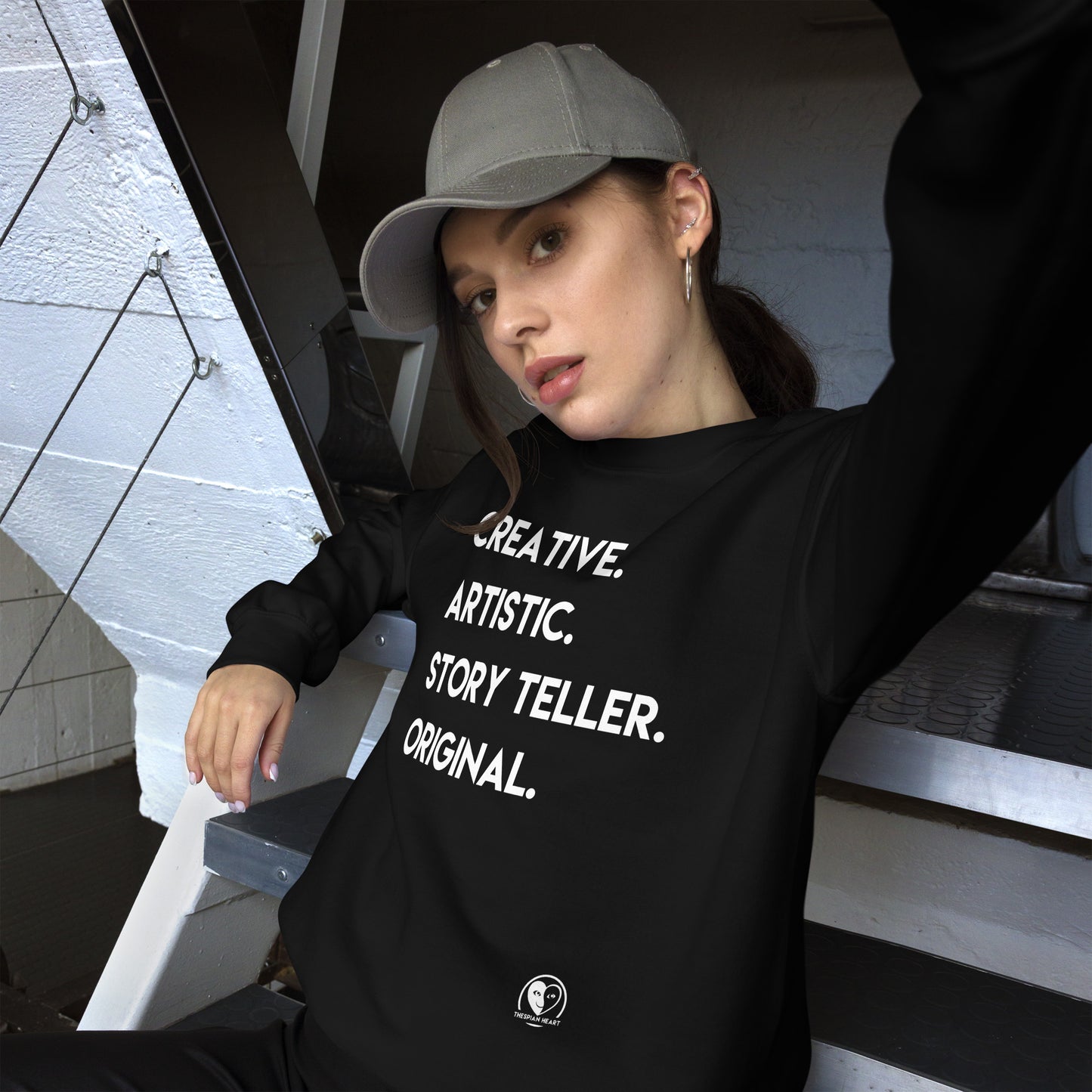 Creative Artistic - Printed Staple Unisex Crewneck Sweatshirt