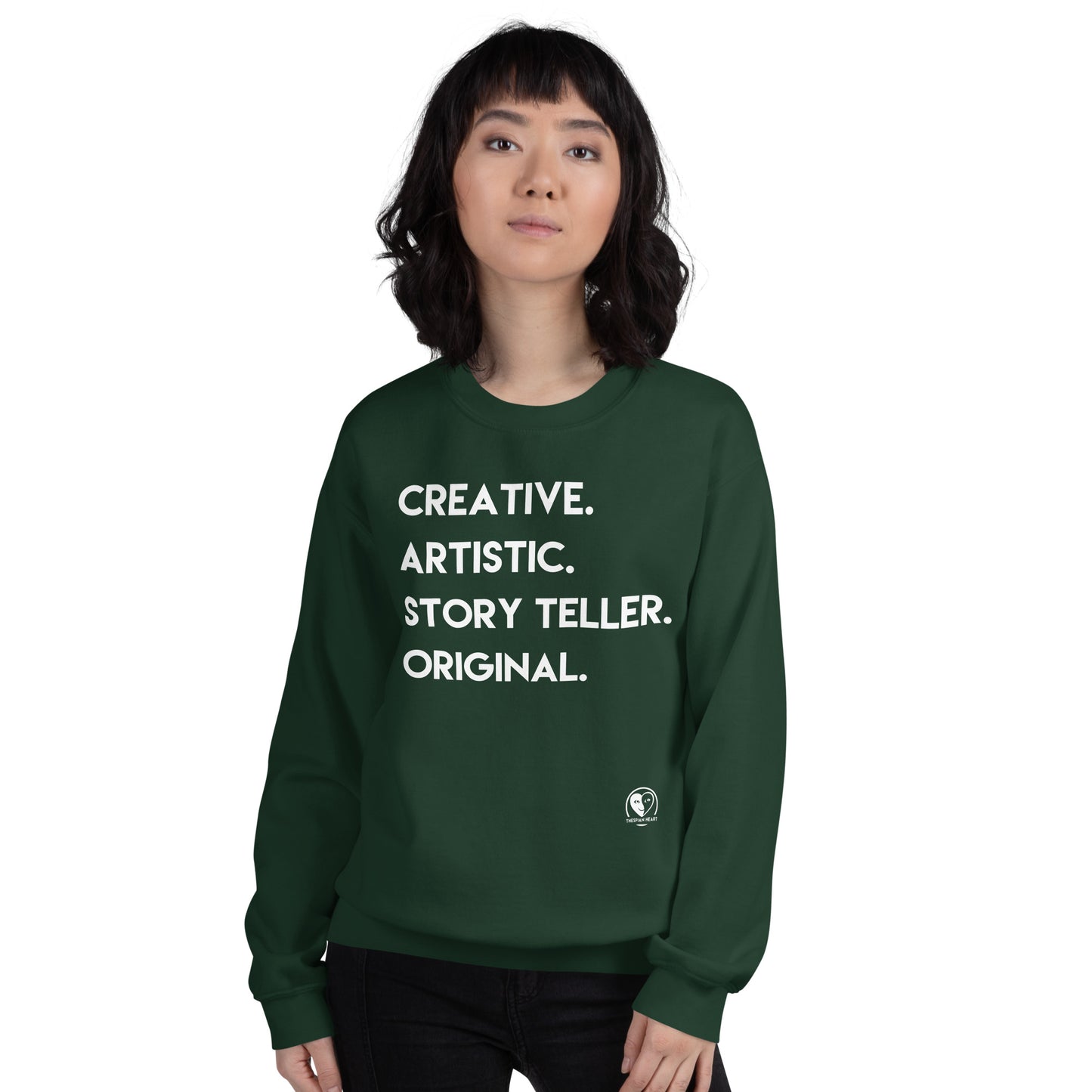 Creative Artistic - Printed Staple Unisex Crewneck Sweatshirt