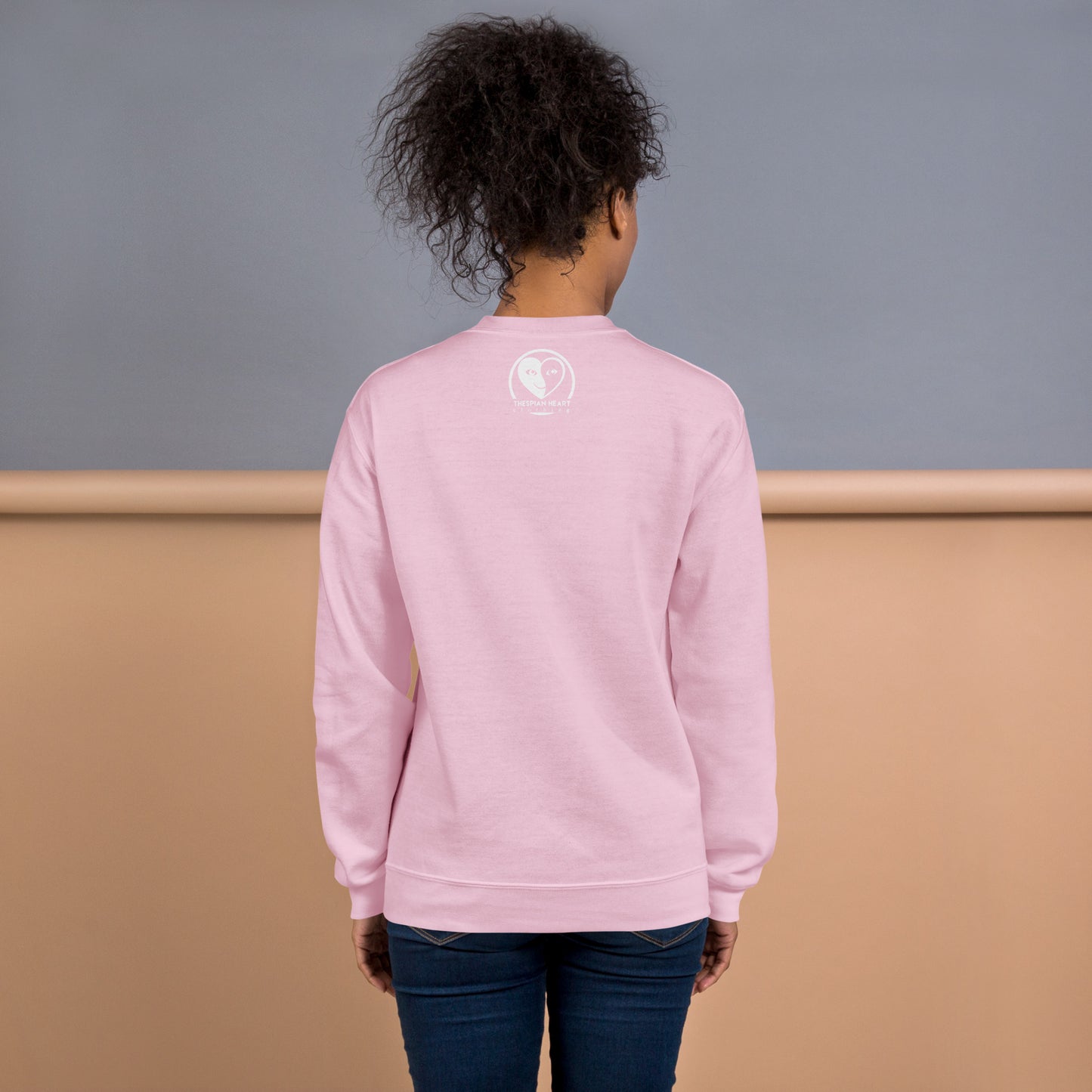 Comedy Tragedy - Embroidered Staple Unisex Crewneck Sweatshirt