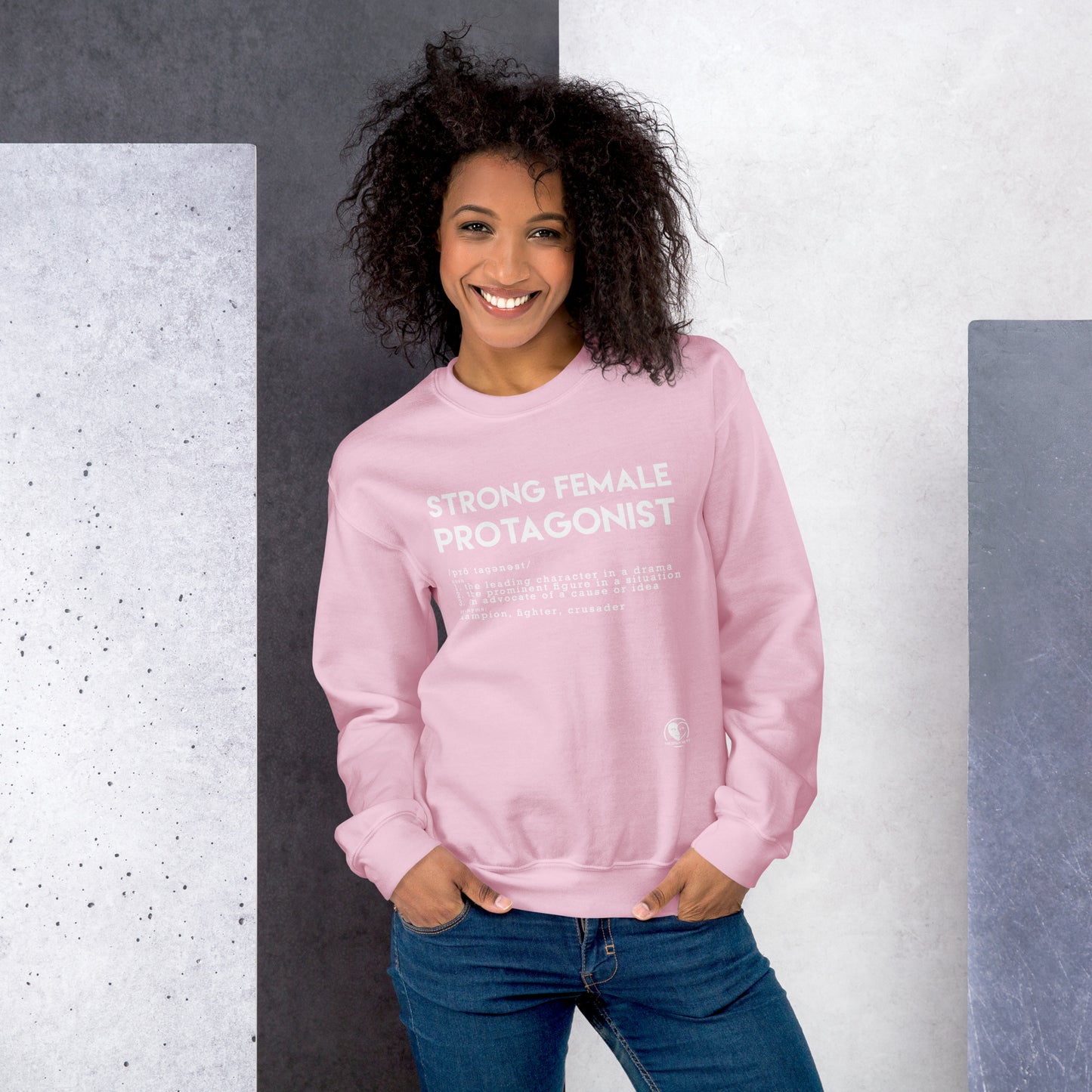 Strong Female Protagonist - Printed Staple Unisex Crewneck Sweatshirt