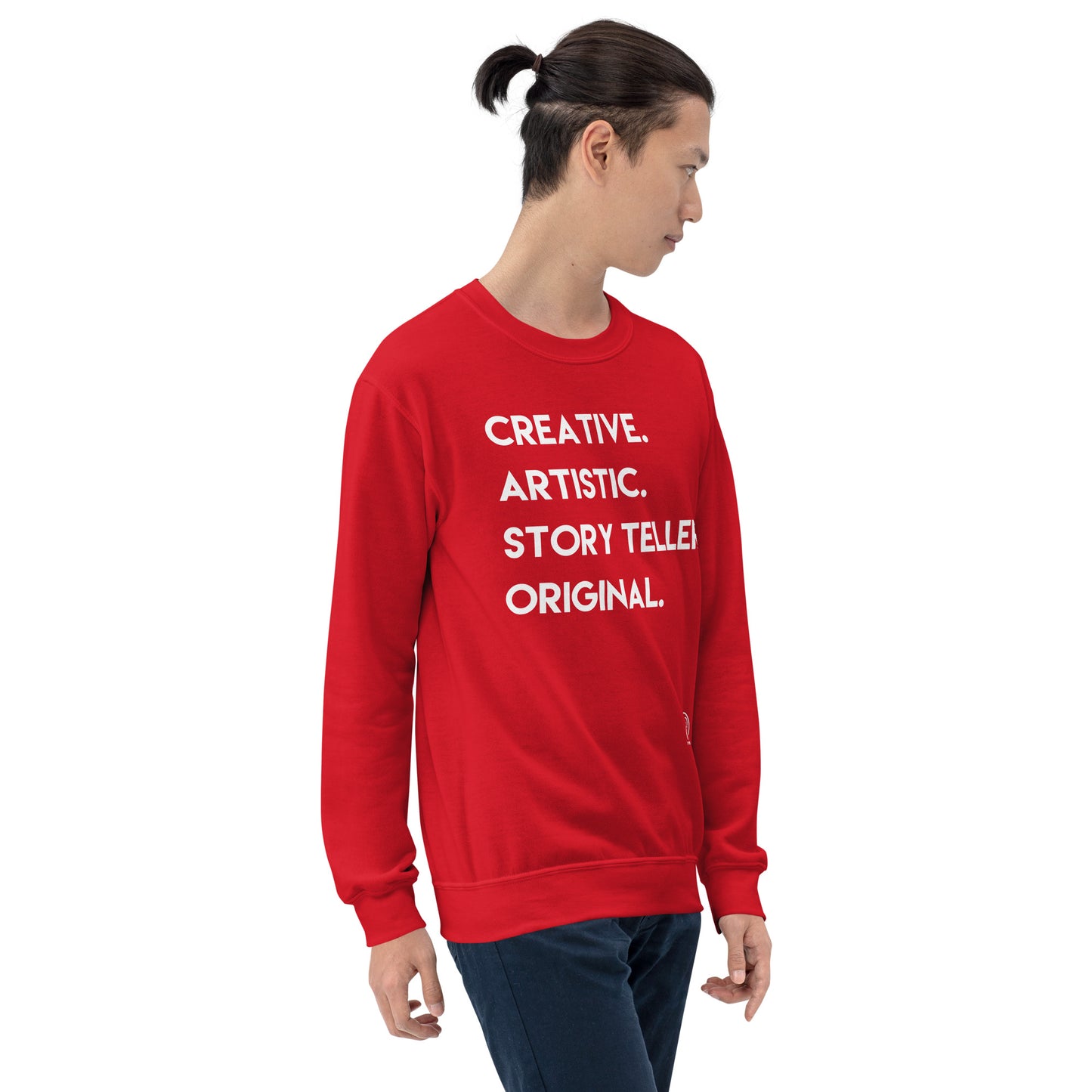 Creative Artistic - Printed Staple Unisex Crewneck Sweatshirt