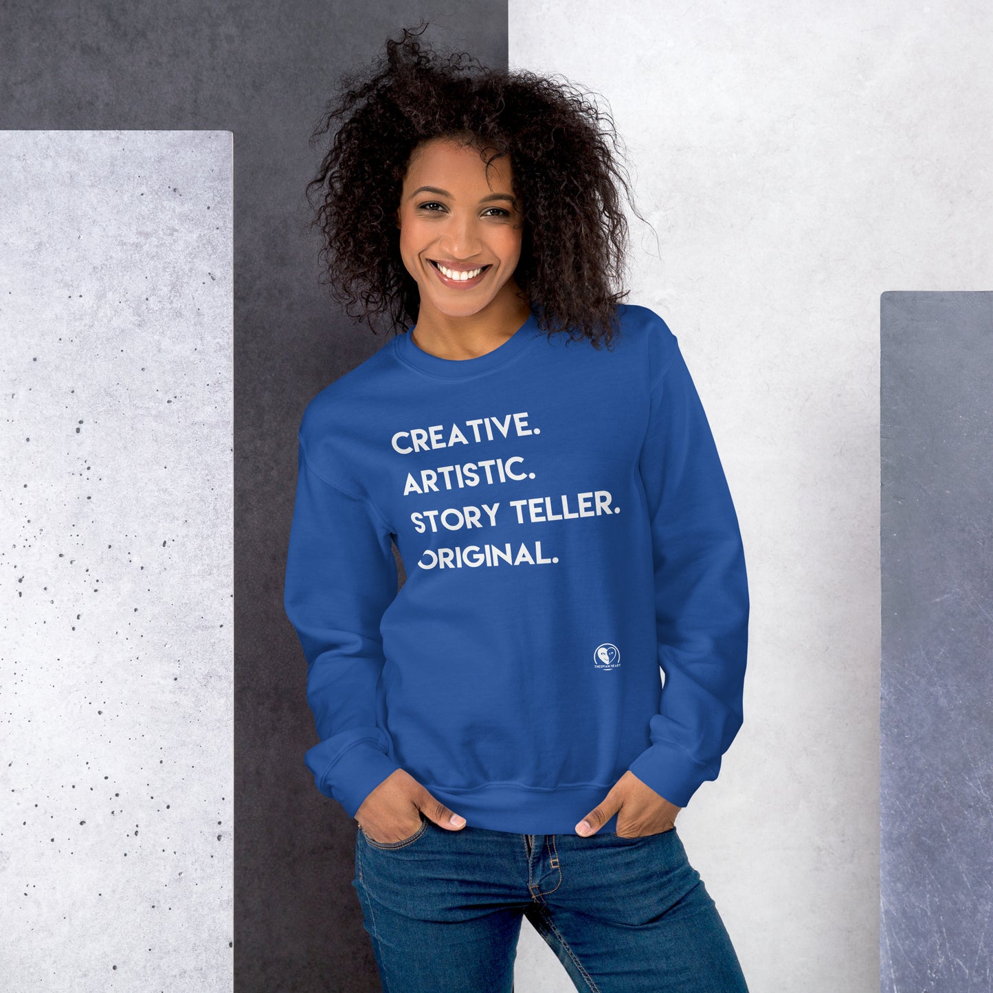 Creative Artistic - Printed Staple Unisex Crewneck Sweatshirt