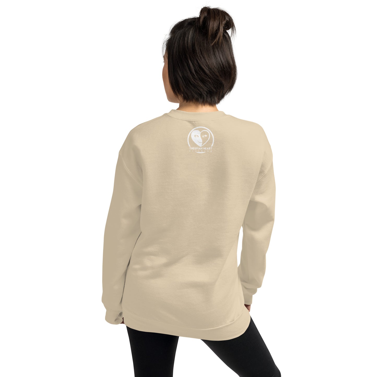 Comedy Tragedy - Embroidered Staple Unisex Crewneck Sweatshirt