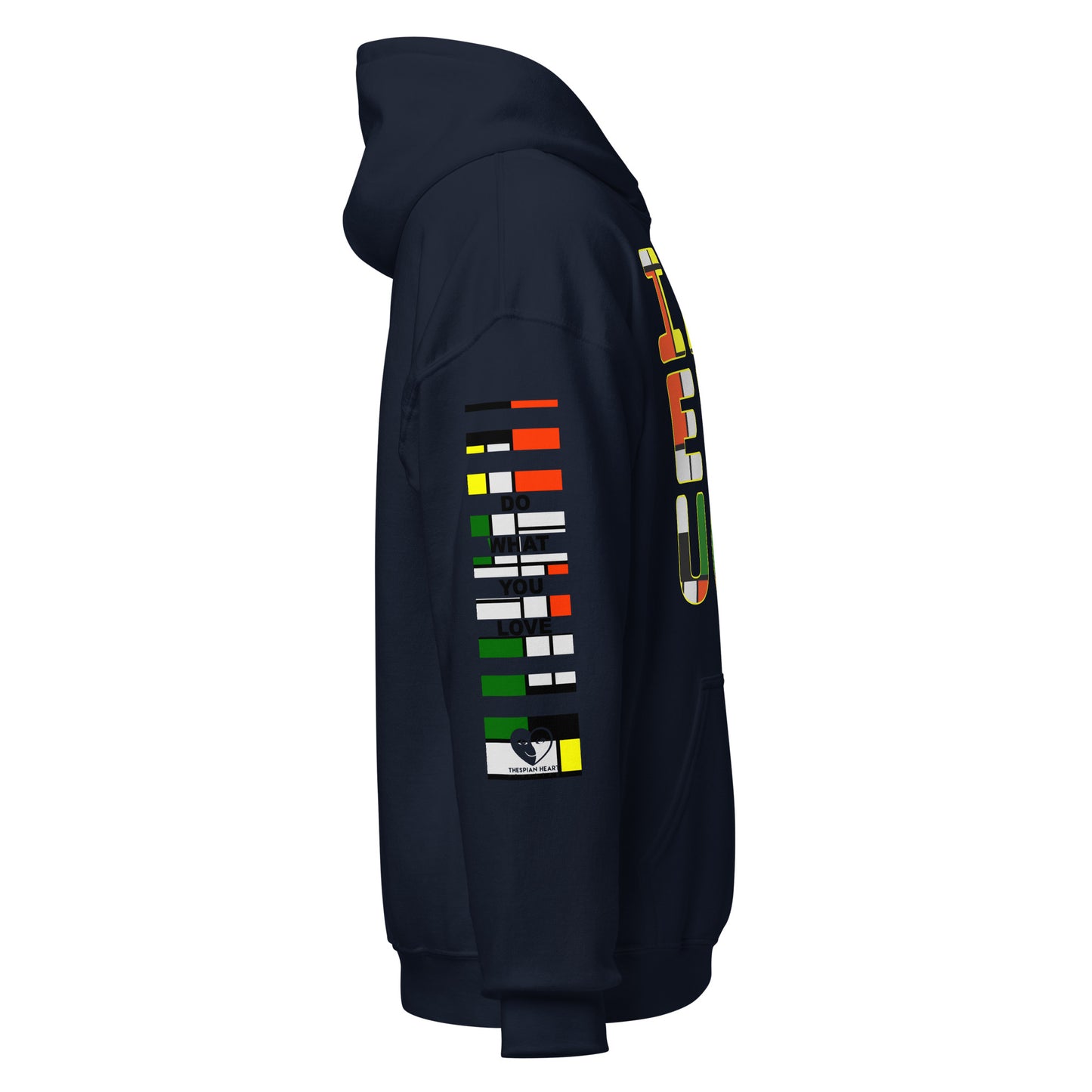 I Am Enough - Printed Sleeves Staple Unisex Hoodie