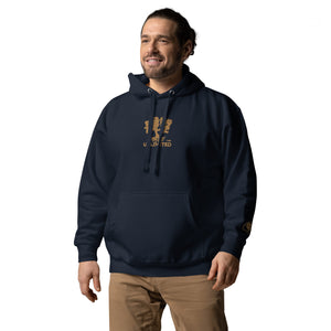 I Am Unlimited Gold Tree - Premium Embroidered Unisex Hoodie
