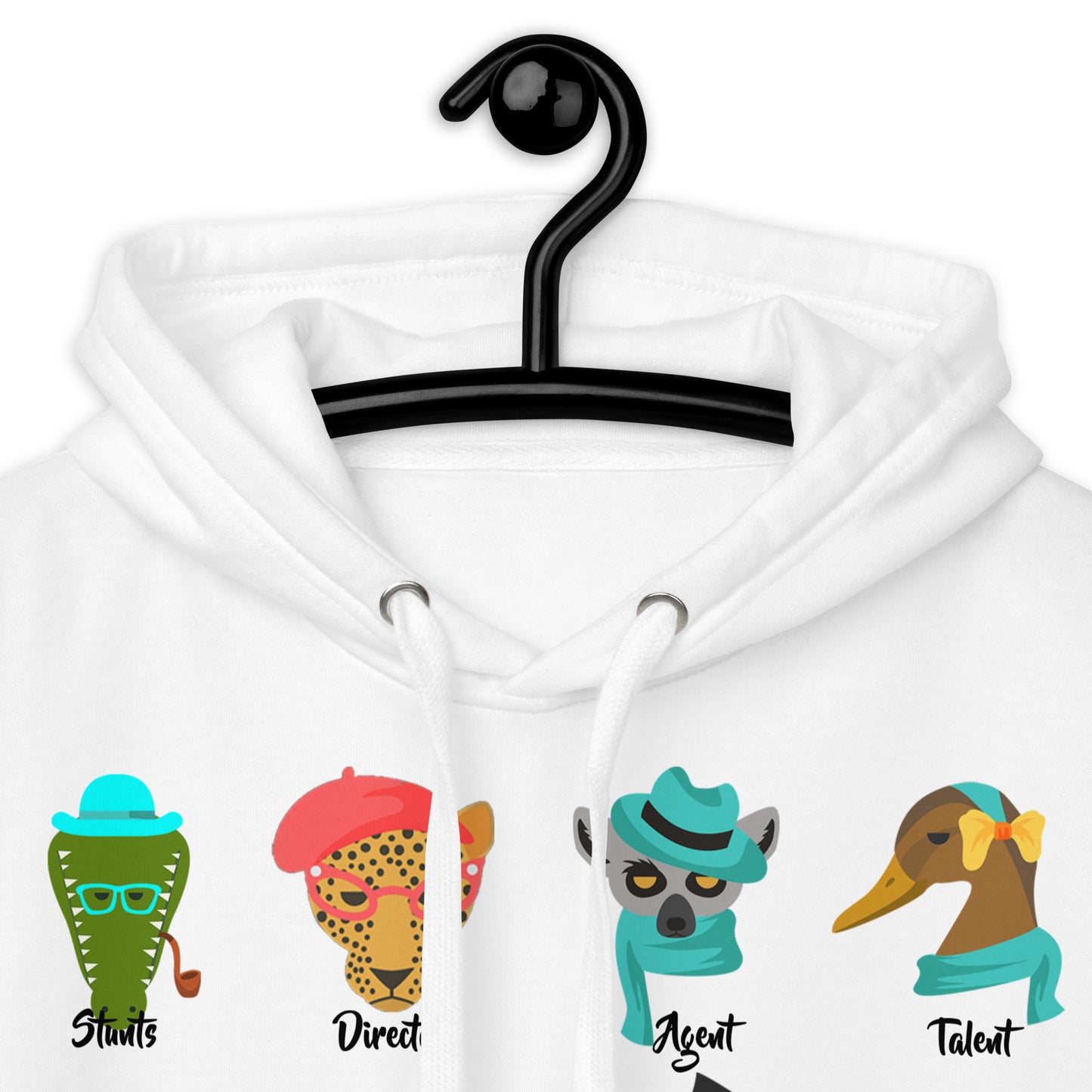 It Takes A Village - Animals - Printed Premium Unisex Hoodie