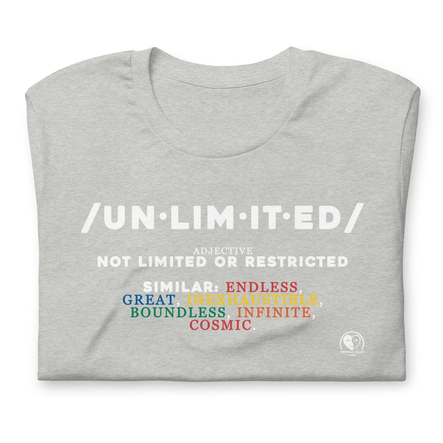 Unlimited Definition Colorful - Short-Sleeve Staple Unisex T-shirt