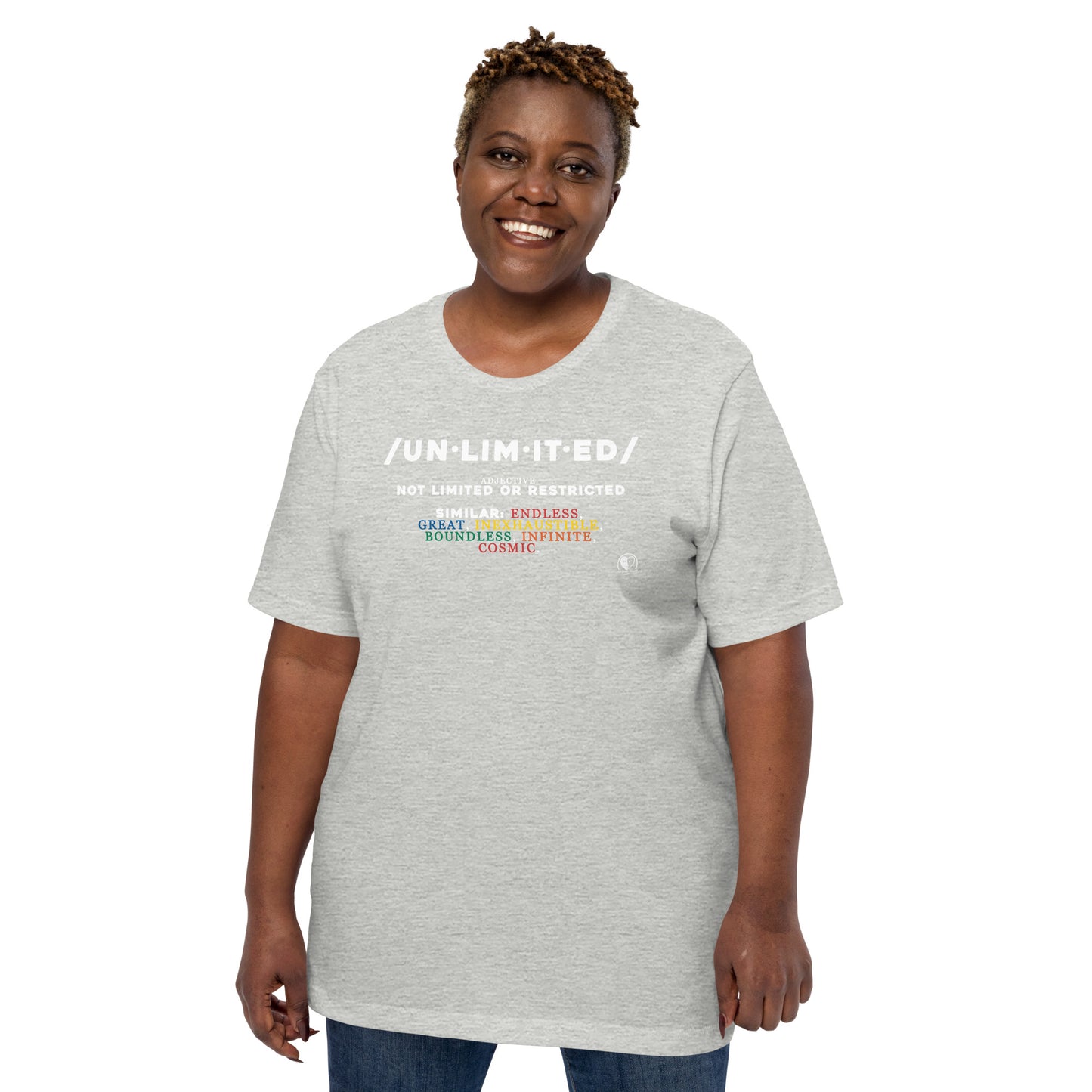 Unlimited Definition Colorful - Short-Sleeve Staple Unisex T-shirt