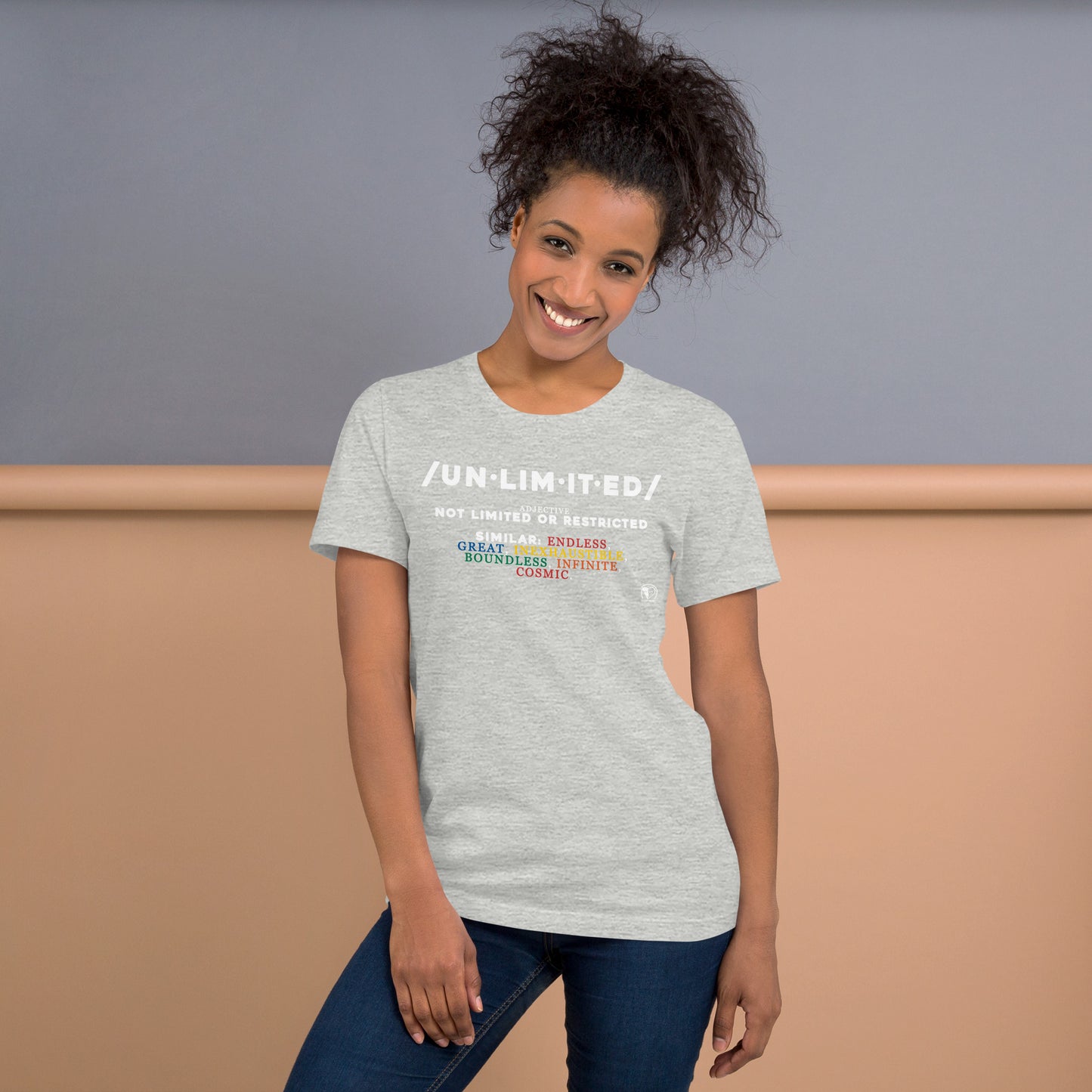 Unlimited Definition Colorful - Short-Sleeve Staple Unisex T-shirt