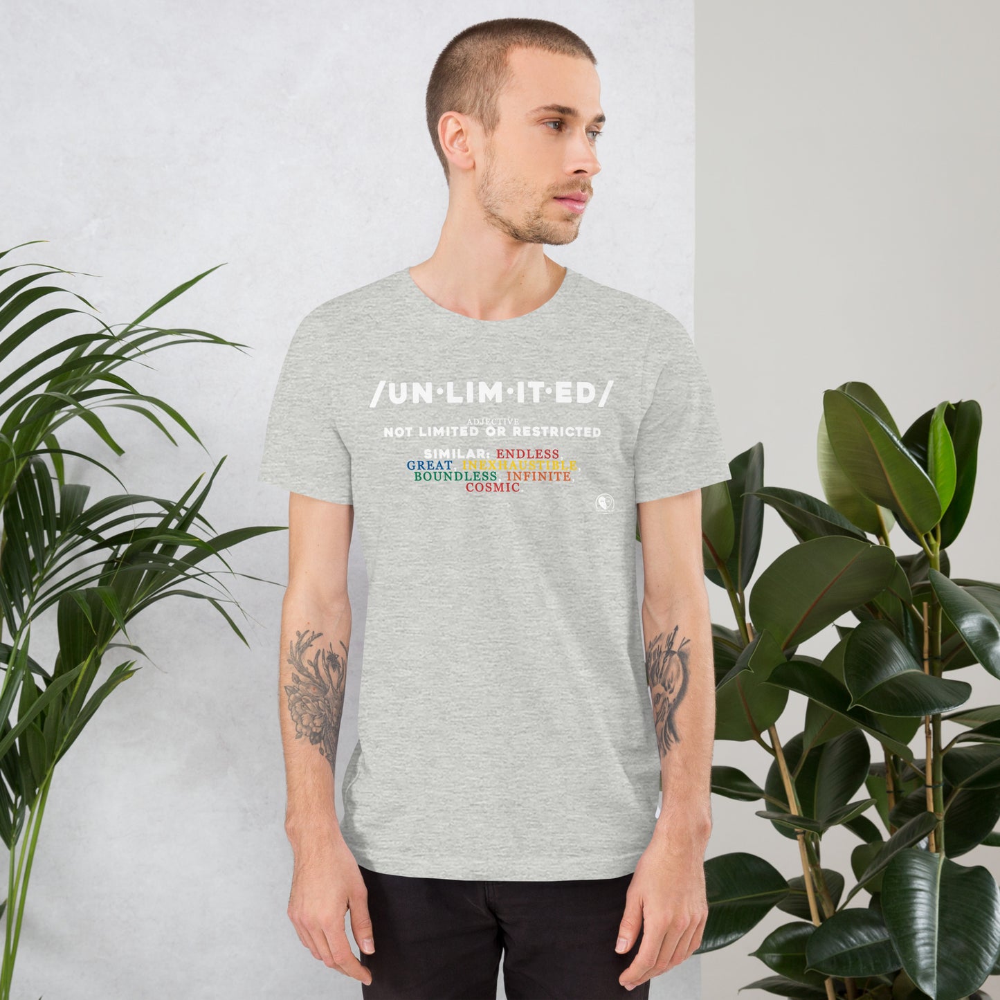 Unlimited Definition Colorful - Short-Sleeve Staple Unisex T-shirt