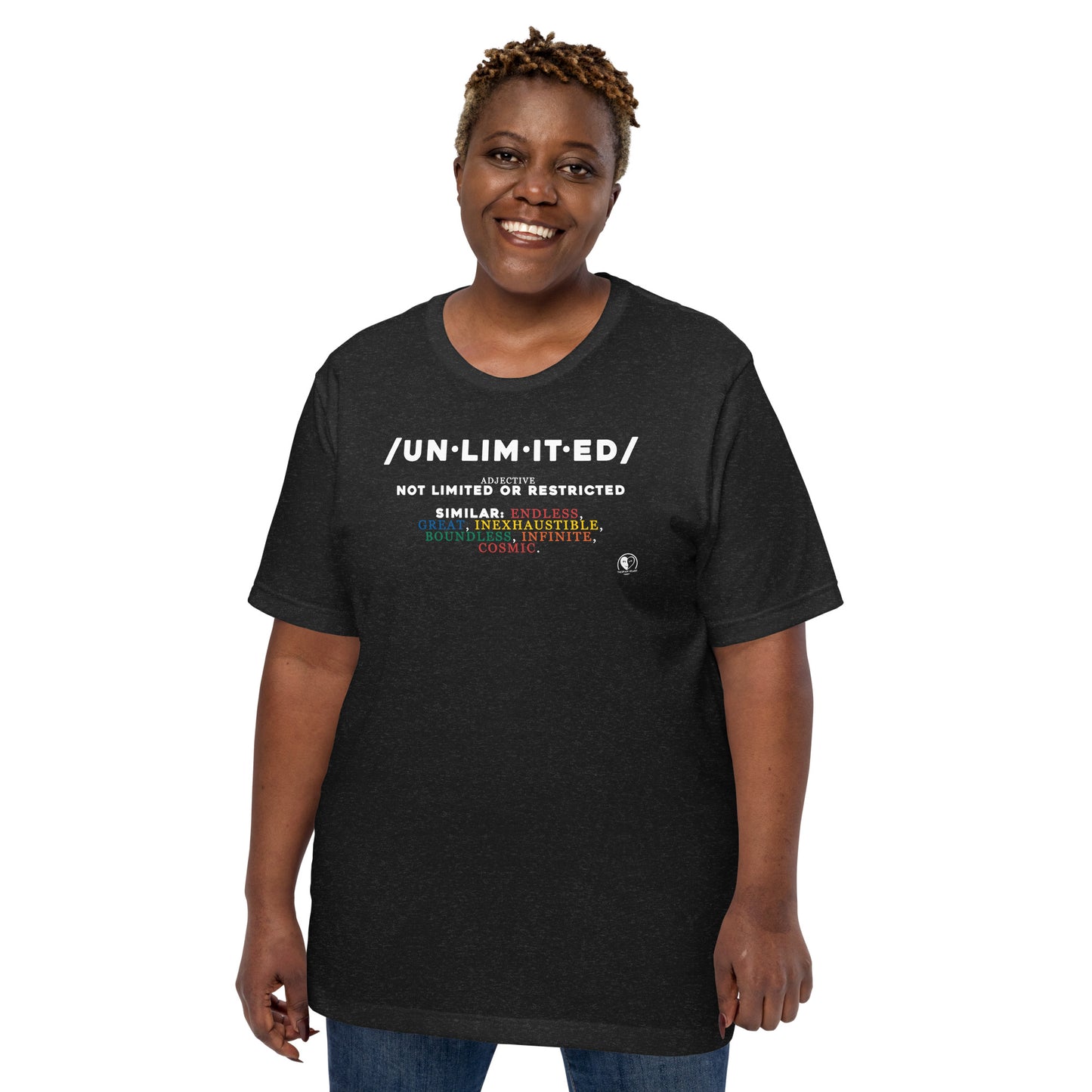 Unlimited Definition Colorful - Short-Sleeve Staple Unisex T-shirt