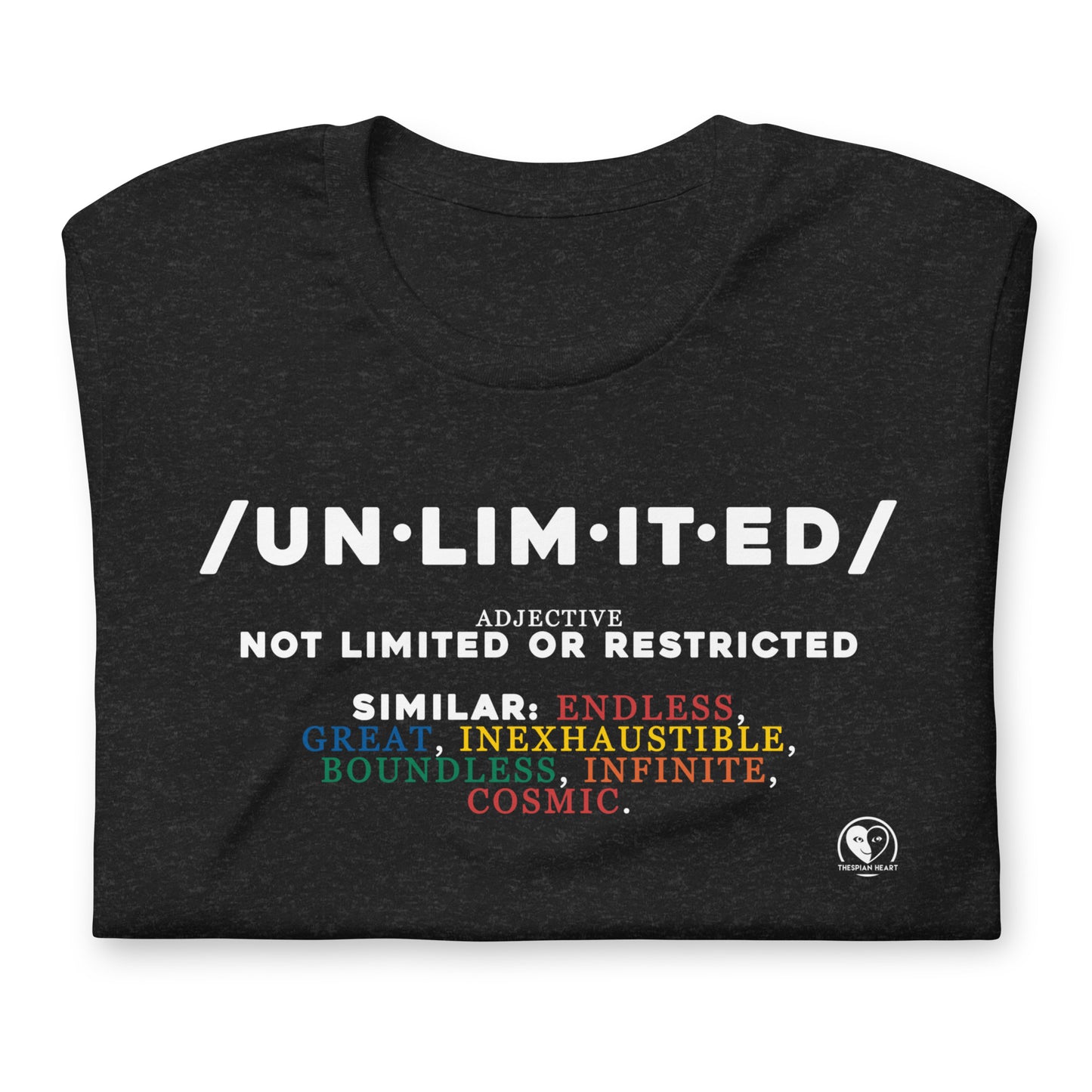 Unlimited Definition Colorful - Short-Sleeve Staple Unisex T-shirt