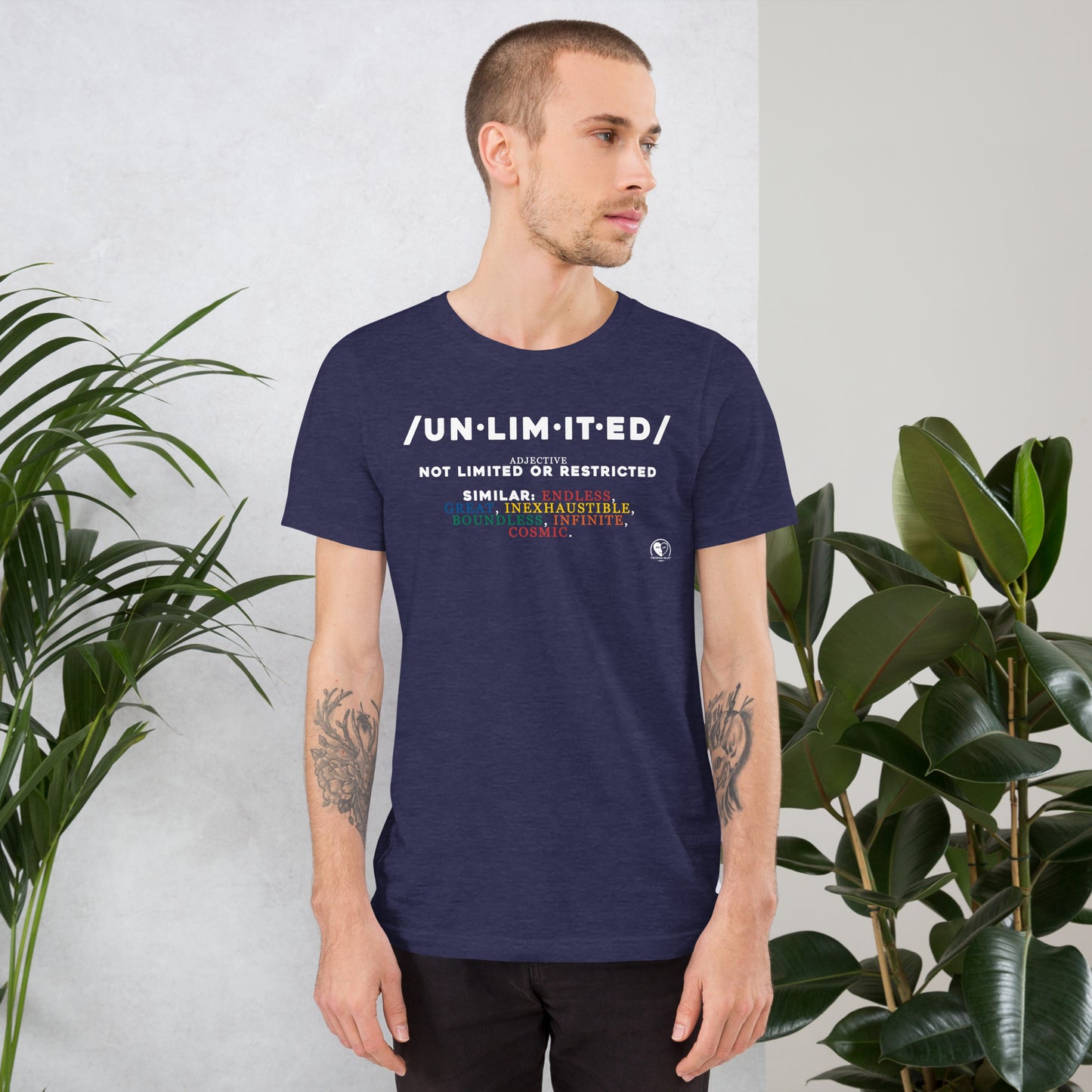 Unlimited Definition Colorful - Short-Sleeve Staple Unisex T-shirt