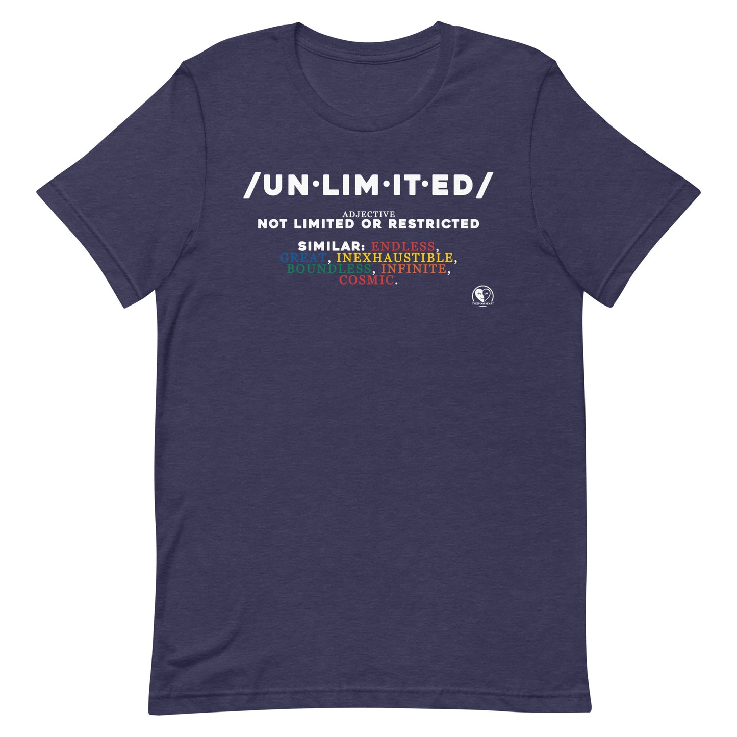 Unlimited Definition Colorful - Short-Sleeve Staple Unisex T-shirt