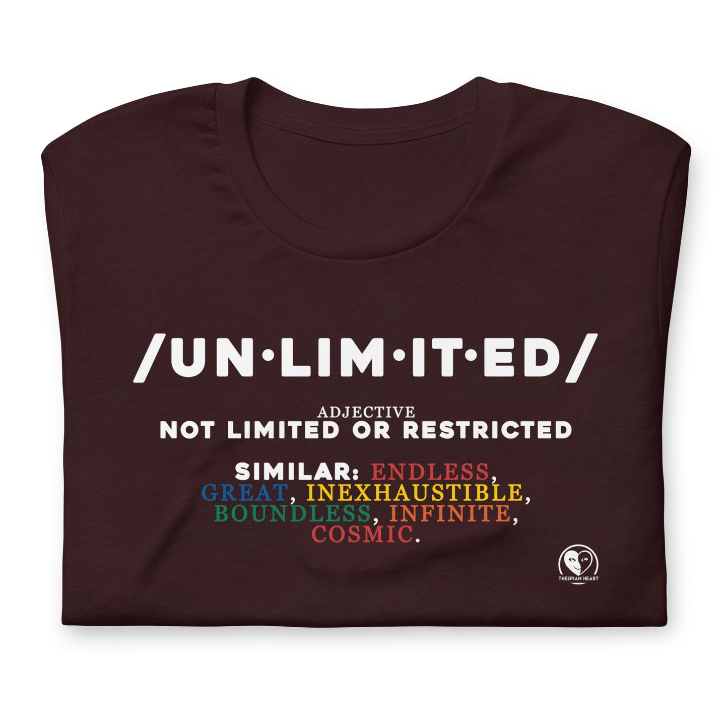 Unlimited Definition Colorful - Short-Sleeve Staple Unisex T-shirt