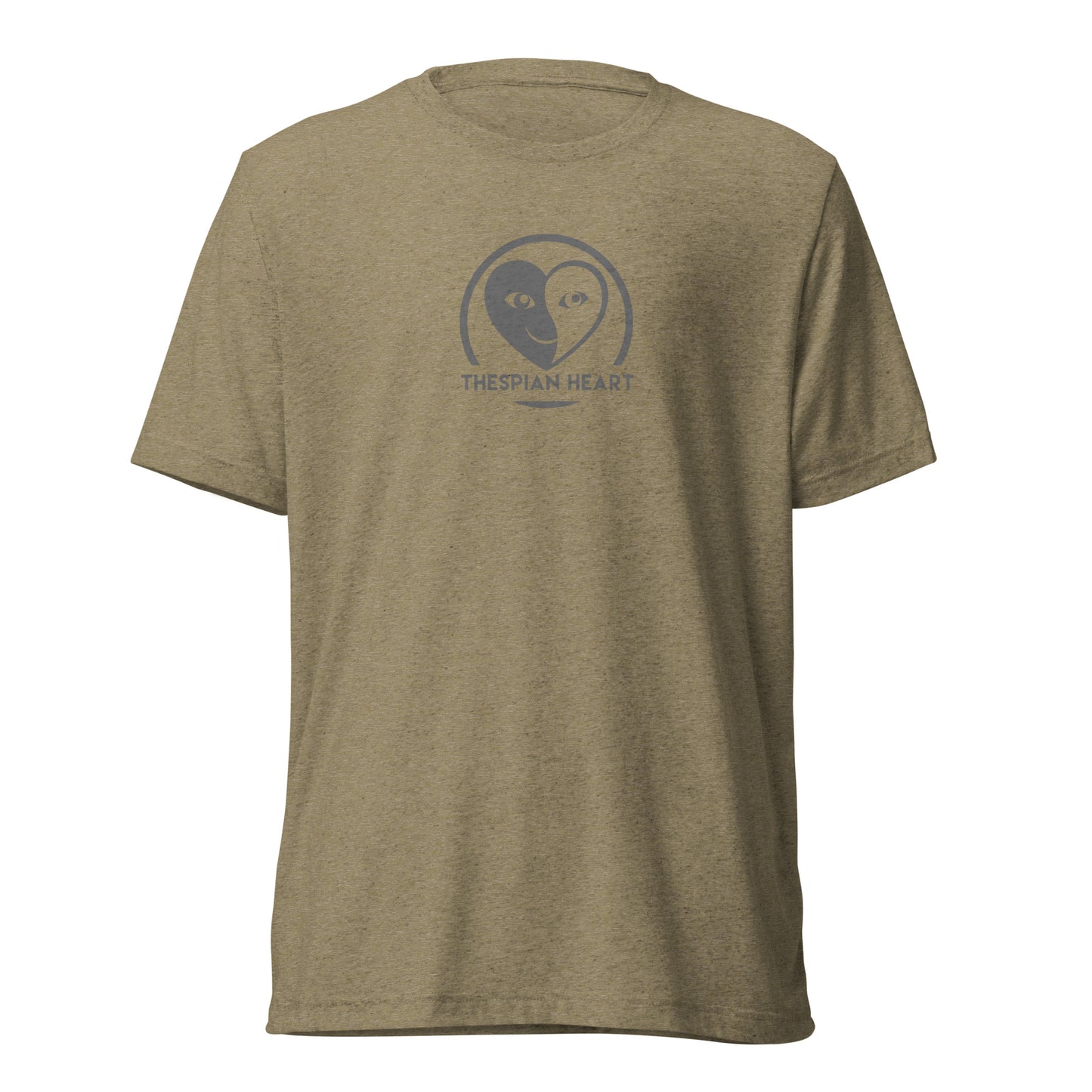 Thespian Heart Logo - Premium Tri-blend Short-Sleeve Unisex T-shirt