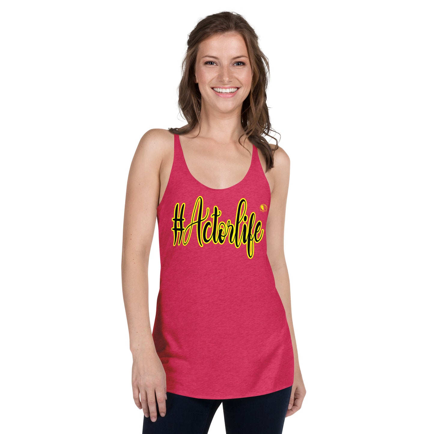 #Actorlife - Women's Racerback Tank Top