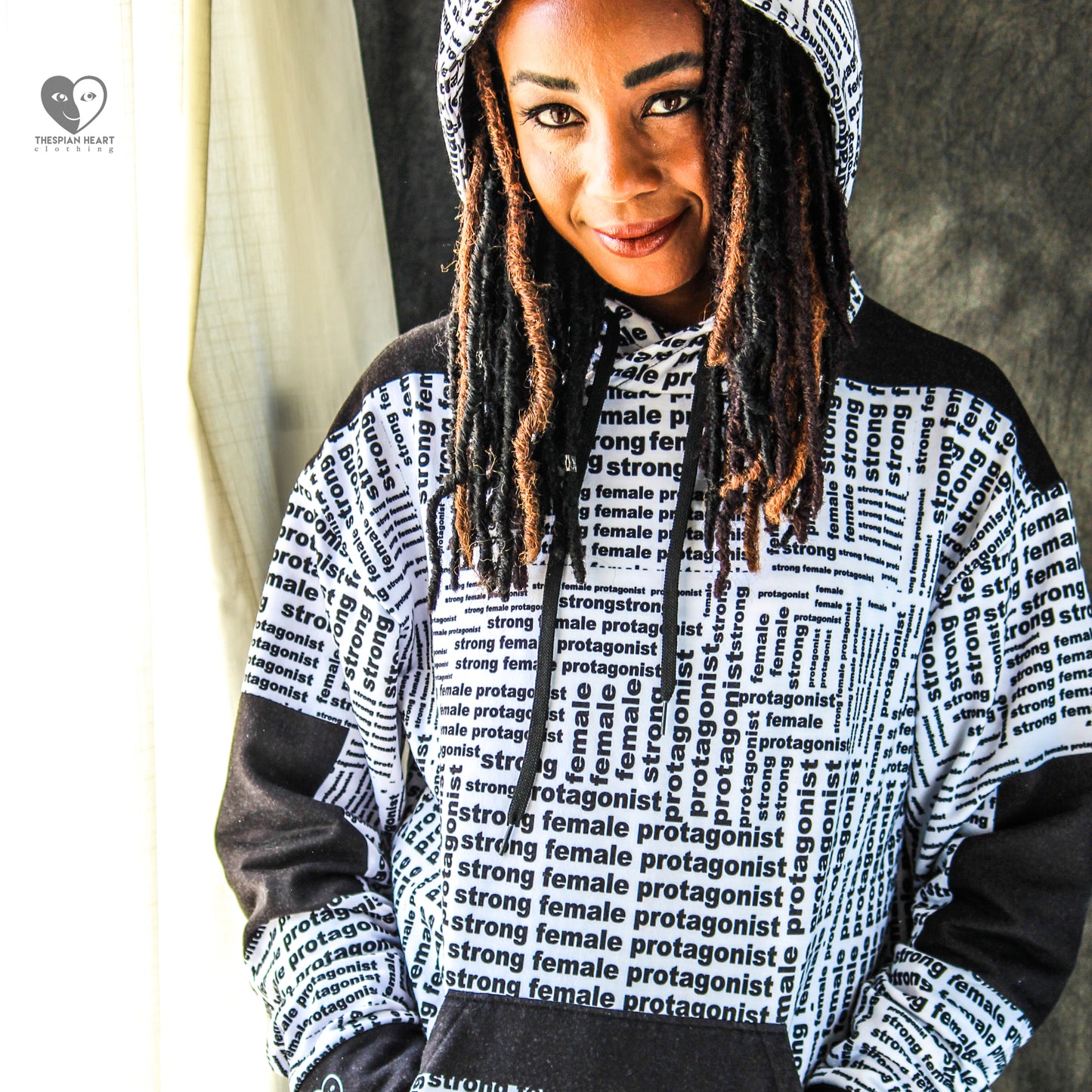 love yourself hoodie | Strong Female Protagonist Hoodie - THESPIAN HEART CLOTHING