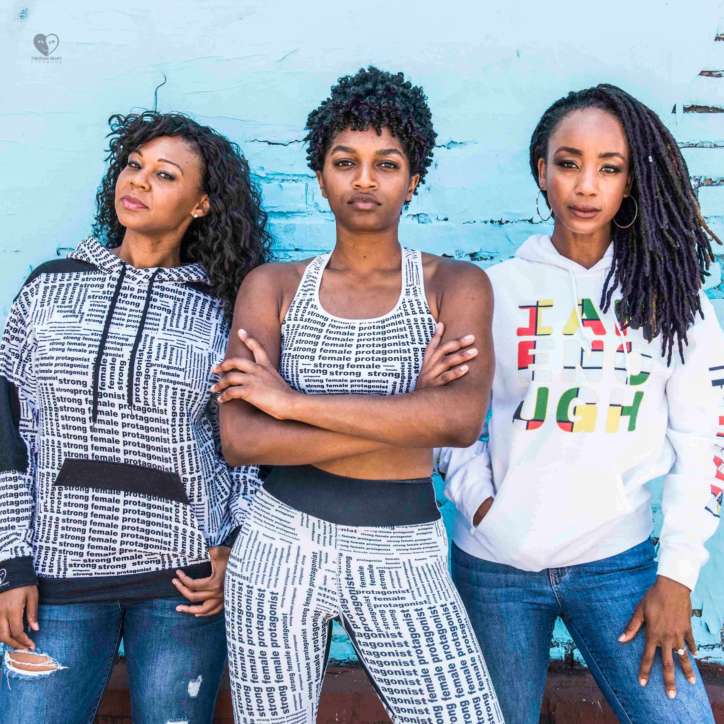 gifts for actors | Strong Female Protagonist Hoodie - THESPIAN HEART CLOTHING