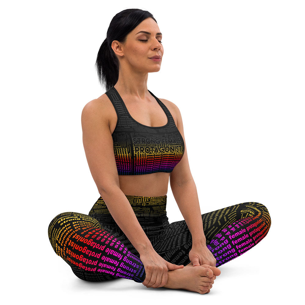 Strong Female Protagonist - Dark Sunset Option - Yoga Leggings