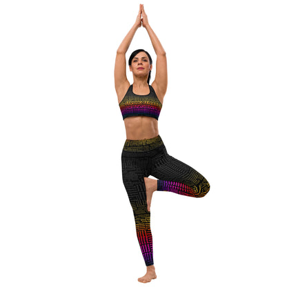 Strong Female Protagonist - Dark Sunset Option - Yoga Leggings