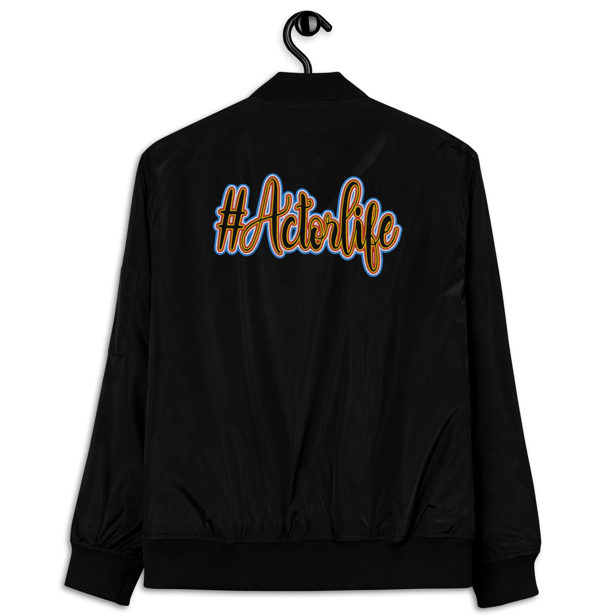 Actorlife Embroidered Colorful Premium recycled bomber jacket