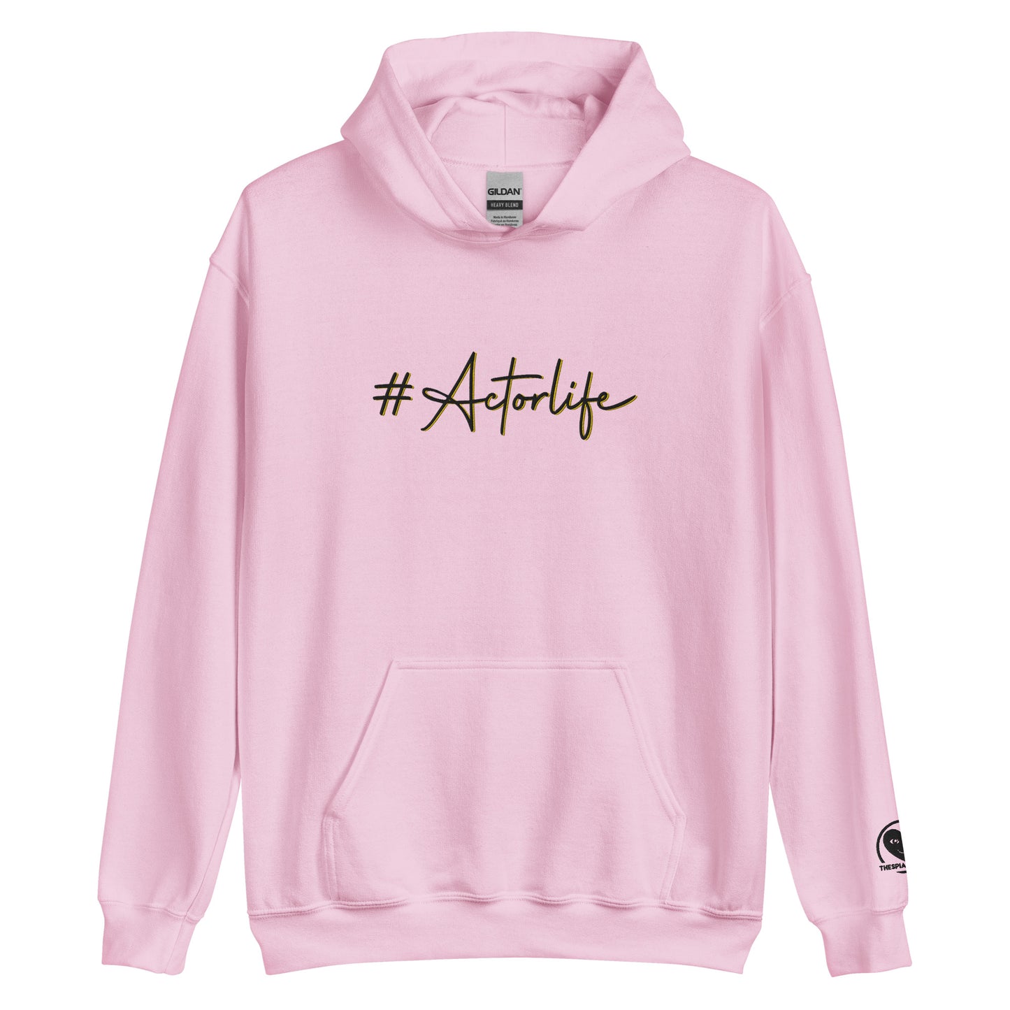 #Actorlife Cursive - Embroidered Staple Unisex Hoodie