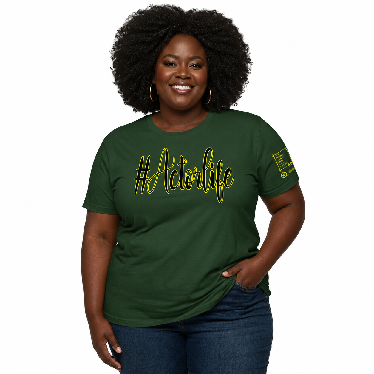 #Actorlife - Dark Colors - Staple Unisex t-shirt