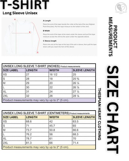 Artist Scribble Scrabble - Unisex Long Sleeve Tee