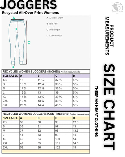 Persistence - Recycled All-Over Print Women's Joggers