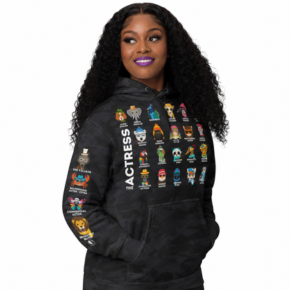 The Actress Animals Unisex Heavyweight Hooded Sweatshirt | Independent Trading Co. IND4000