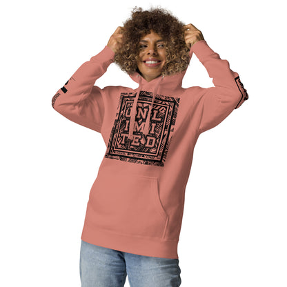 Unlimited - Sleeves Printed Premium Unisex Hoodie
