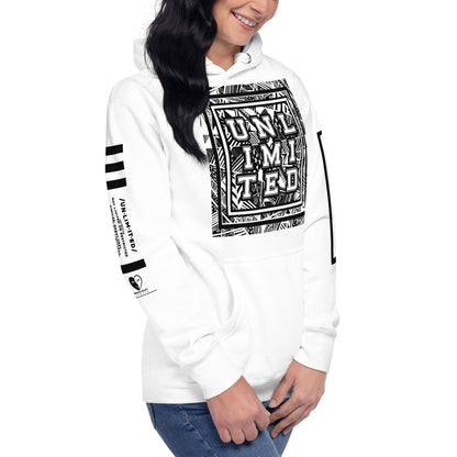 Unlimited - Sleeves Printed Premium Unisex Hoodie