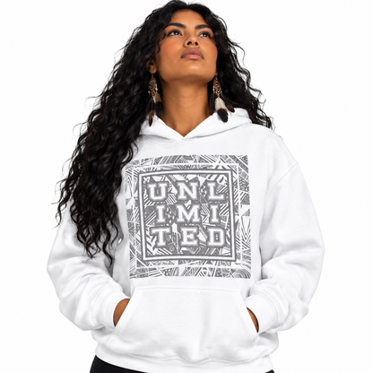 Unlimited - Printed Staple Unisex Hoodie