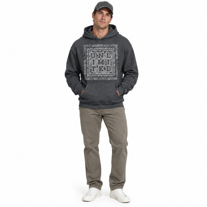 Unlimited - Printed Staple Unisex Hoodie