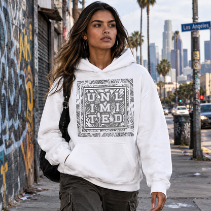 Unlimited - Printed Staple Unisex Hoodie