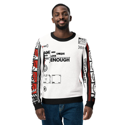 I Am Enough Film + TV Knitted Crew Neck Sweater