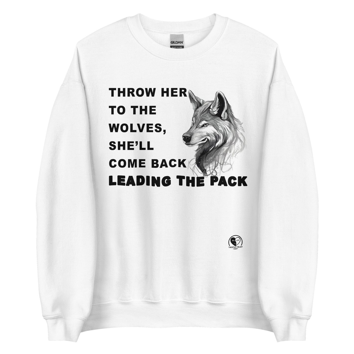 Leading the Pack - Printed Staple Unisex Crewneck Sweatshirt