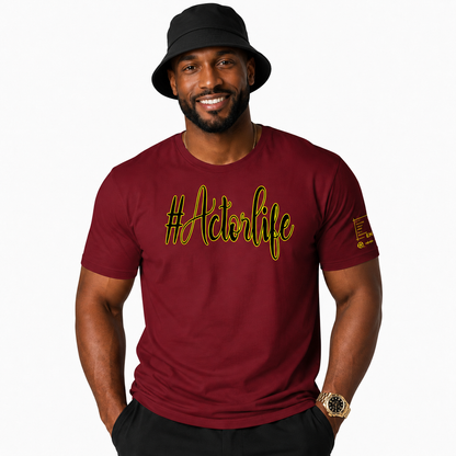 #Actorlife - Dark Colors - Staple Unisex t-shirt